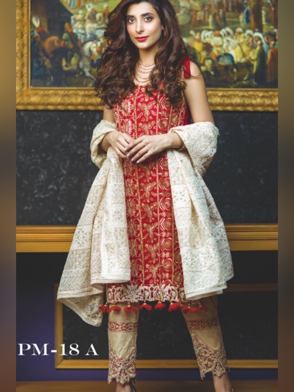 Pakistani designer suit